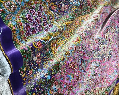 شستشوی فرش ابریشم